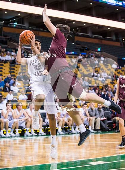 Thumbnail 1 in Westford Academy vs Algonquin Regional (TD Garden Good Sports Invitational) photogallery.