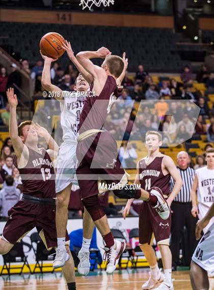 Thumbnail 1 in Westford Academy vs Algonquin Regional (TD Garden Good Sports Invitational) photogallery.