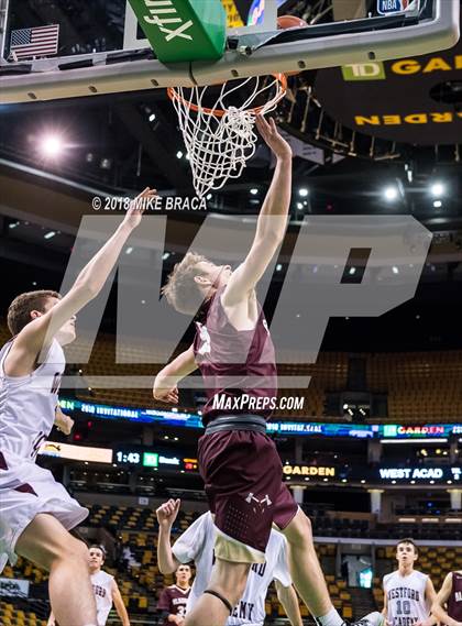 Thumbnail 3 in Westford Academy vs Algonquin Regional (TD Garden Good Sports Invitational) photogallery.