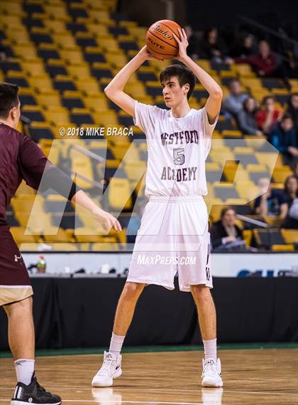 Thumbnail 3 in Westford Academy vs Algonquin Regional (TD Garden Good Sports Invitational) photogallery.
