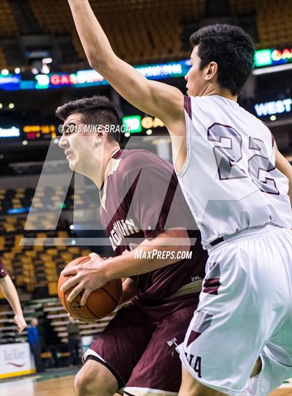 Thumbnail 1 in Westford Academy vs Algonquin Regional (TD Garden Good Sports Invitational) photogallery.