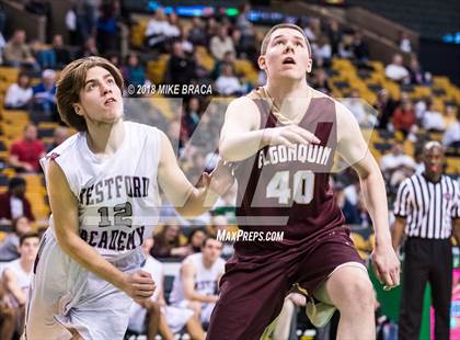 Thumbnail 3 in Westford Academy vs Algonquin Regional (TD Garden Good Sports Invitational) photogallery.