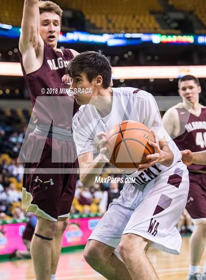 Thumbnail 1 in Westford Academy vs Algonquin Regional (TD Garden Good Sports Invitational) photogallery.