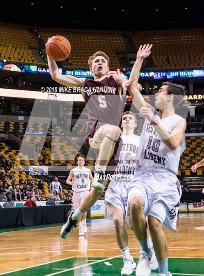 Thumbnail 1 in Westford Academy vs Algonquin Regional (TD Garden Good Sports Invitational) photogallery.