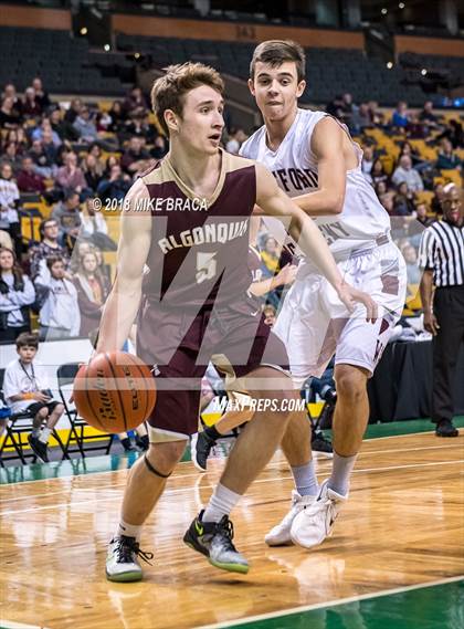 Thumbnail 2 in Westford Academy vs Algonquin Regional (TD Garden Good Sports Invitational) photogallery.