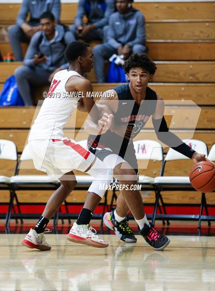 Thumbnail 2 in Crossroads vs. George Washington Prep (Wolverine invitational) photogallery.