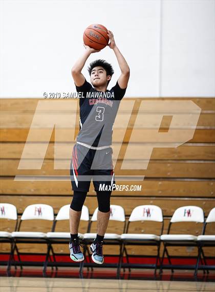 Thumbnail 1 in Crossroads vs. George Washington Prep (Wolverine invitational) photogallery.