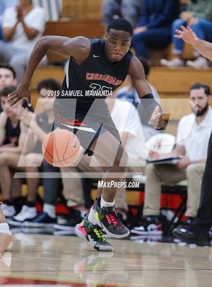 Thumbnail 2 in Crossroads vs. George Washington Prep (Wolverine invitational) photogallery.