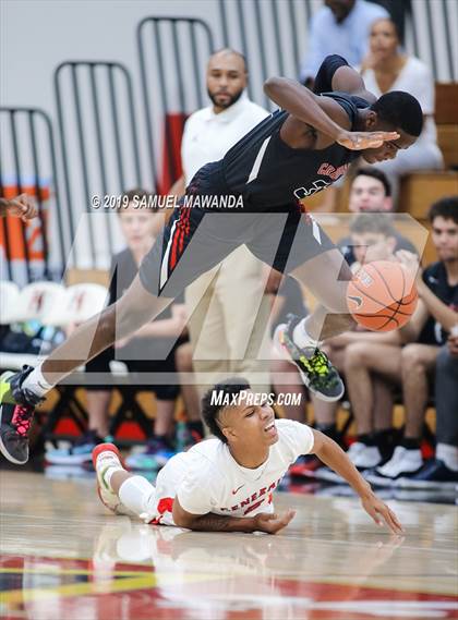 Thumbnail 3 in Crossroads vs. George Washington Prep (Wolverine invitational) photogallery.