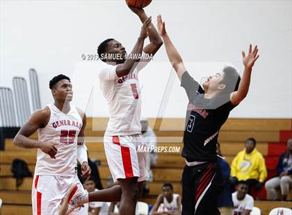 Thumbnail 3 in Crossroads vs. George Washington Prep (Wolverine invitational) photogallery.