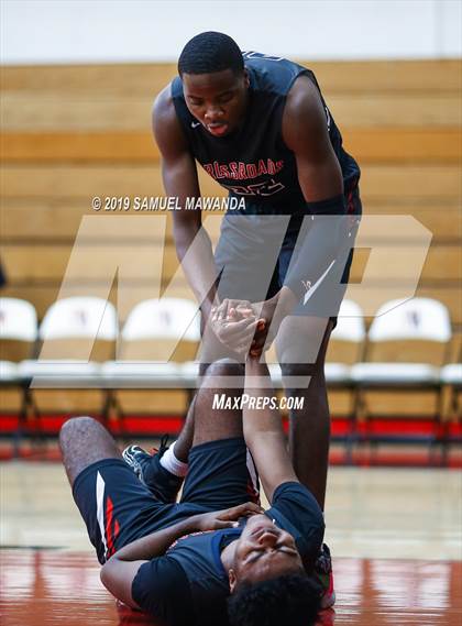 Thumbnail 2 in Crossroads vs. George Washington Prep (Wolverine invitational) photogallery.