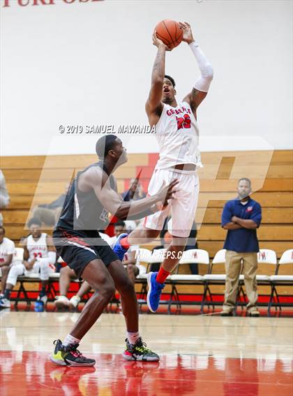 Thumbnail 1 in Crossroads vs. George Washington Prep (Wolverine invitational) photogallery.