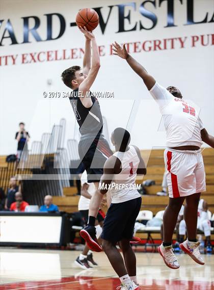 Thumbnail 2 in Crossroads vs. George Washington Prep (Wolverine invitational) photogallery.