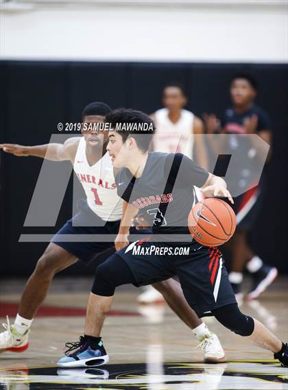 Thumbnail 3 in Crossroads vs. George Washington Prep (Wolverine invitational) photogallery.