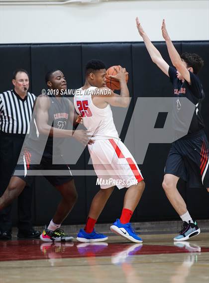 Thumbnail 1 in Crossroads vs. George Washington Prep (Wolverine invitational) photogallery.
