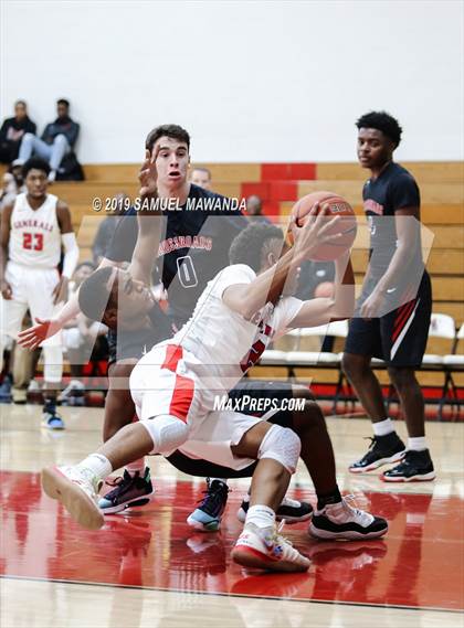 Thumbnail 3 in Crossroads vs. George Washington Prep (Wolverine invitational) photogallery.