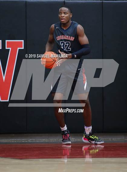 Thumbnail 2 in Crossroads vs. George Washington Prep (Wolverine invitational) photogallery.
