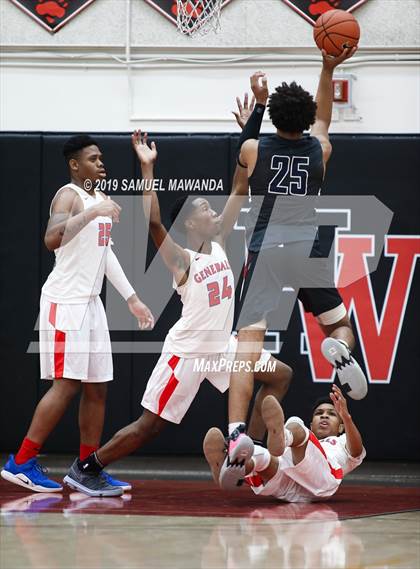 Thumbnail 1 in Crossroads vs. George Washington Prep (Wolverine invitational) photogallery.