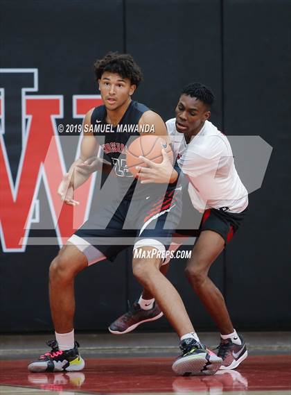 Thumbnail 2 in Crossroads vs. George Washington Prep (Wolverine invitational) photogallery.
