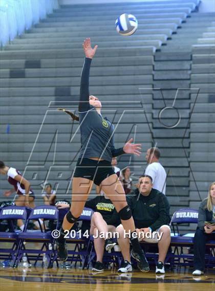 Thumbnail 1 in Bishop Manogue vs. Centennial (Durango Fall Classic) photogallery.