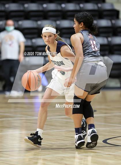 Thumbnail 1 in Providence Day vs Legion Collegiate Academy (Battle at the Rock) photogallery.