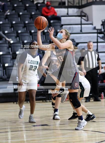 Thumbnail 1 in Providence Day vs Legion Collegiate Academy (Battle at the Rock) photogallery.