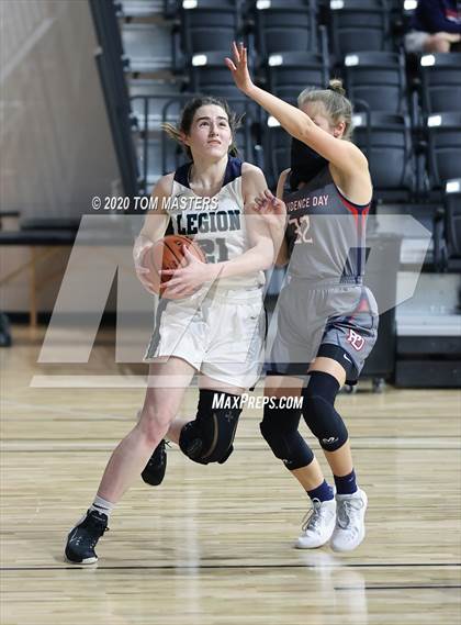 Thumbnail 1 in Providence Day vs Legion Collegiate Academy (Battle at the Rock) photogallery.