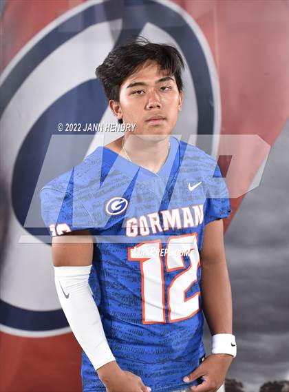 Thumbnail 2 in Bishop Gorman (Preseason Football Photoshoot) photogallery.