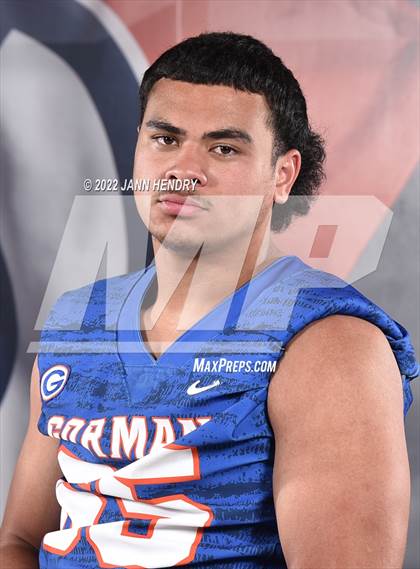 Thumbnail 1 in Bishop Gorman (Preseason Football Photoshoot) photogallery.