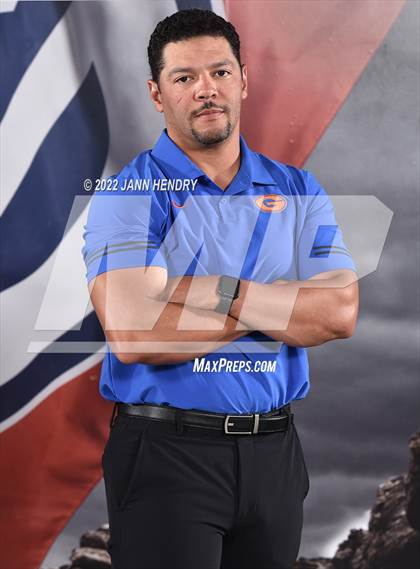 Thumbnail 2 in Bishop Gorman (Preseason Football Photoshoot) photogallery.