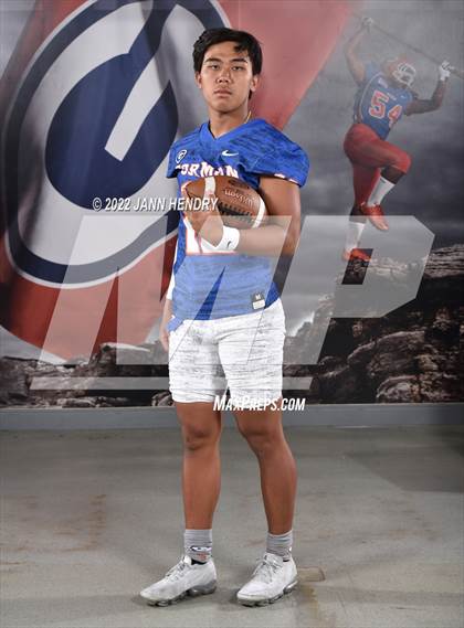 Thumbnail 1 in Bishop Gorman (Preseason Football Photoshoot) photogallery.