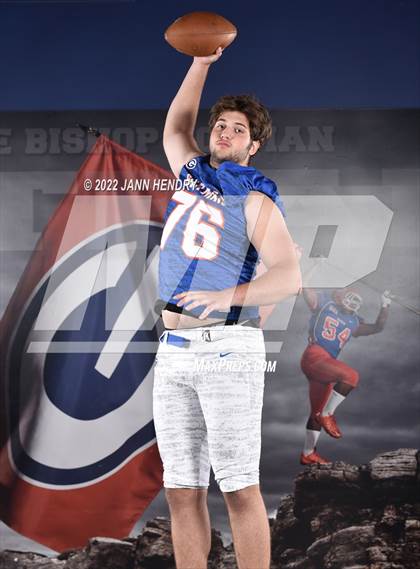 Thumbnail 3 in Bishop Gorman (Preseason Football Photoshoot) photogallery.