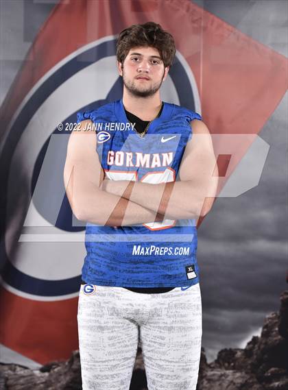 Thumbnail 2 in Bishop Gorman (Preseason Football Photoshoot) photogallery.