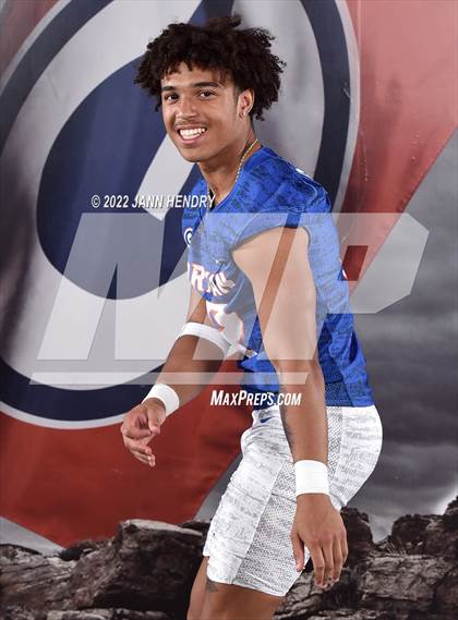 Thumbnail 2 in Bishop Gorman (Preseason Football Photoshoot) photogallery.