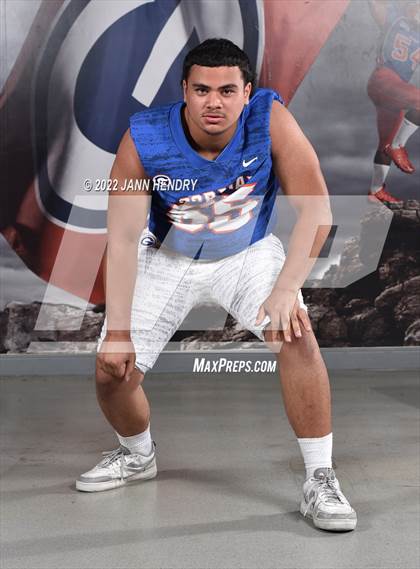 Thumbnail 2 in Bishop Gorman (Preseason Football Photoshoot) photogallery.