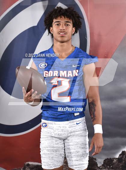 Thumbnail 3 in Bishop Gorman (Preseason Football Photoshoot) photogallery.