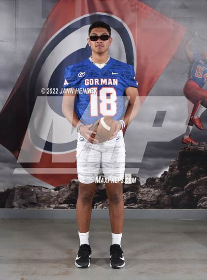 Thumbnail 1 in Bishop Gorman (Preseason Football Photoshoot) photogallery.