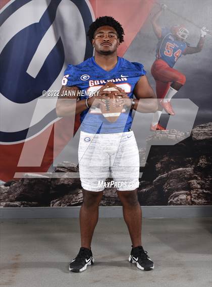 Thumbnail 1 in Bishop Gorman (Preseason Football Photoshoot) photogallery.