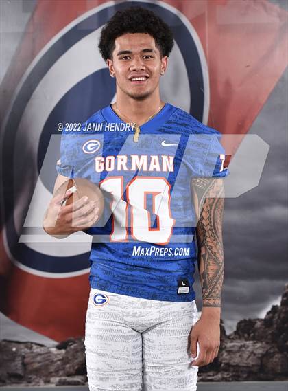 Thumbnail 3 in Bishop Gorman (Preseason Football Photoshoot) photogallery.