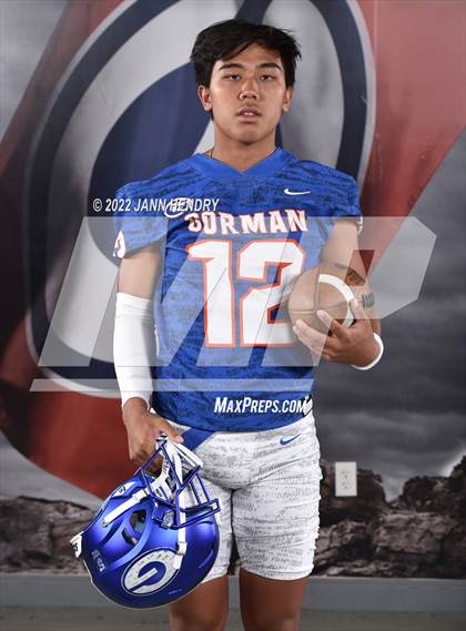 Thumbnail 2 in Bishop Gorman (Preseason Football Photoshoot) photogallery.