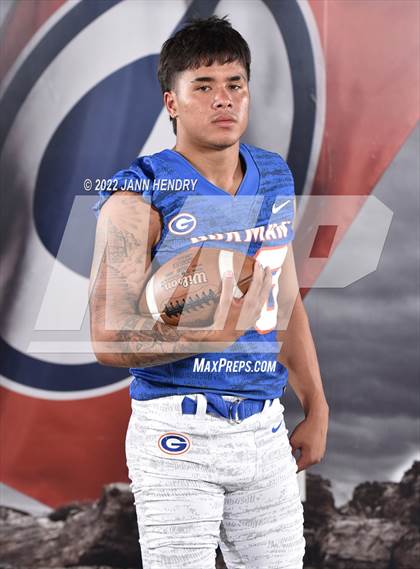 Thumbnail 3 in Bishop Gorman (Preseason Football Photoshoot) photogallery.