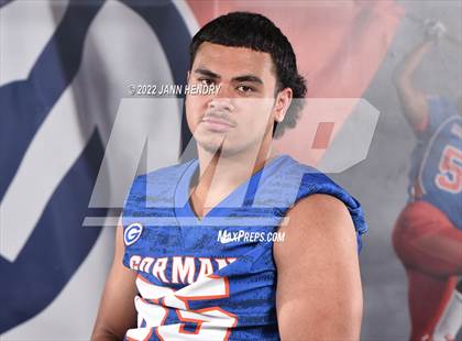 Thumbnail 3 in Bishop Gorman (Preseason Football Photoshoot) photogallery.