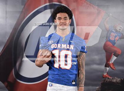 Thumbnail 1 in Bishop Gorman (Preseason Football Photoshoot) photogallery.