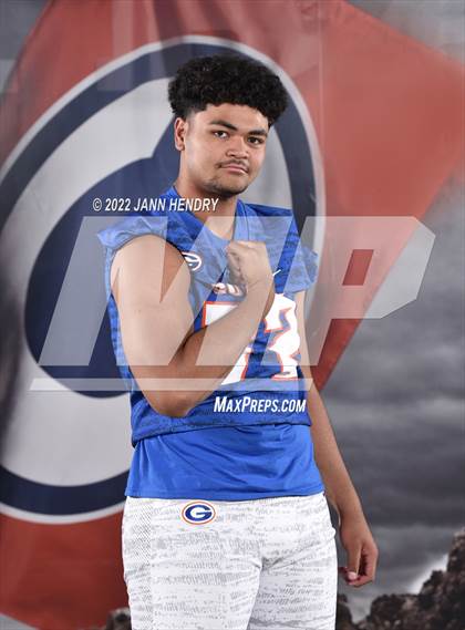 Thumbnail 1 in Bishop Gorman (Preseason Football Photoshoot) photogallery.