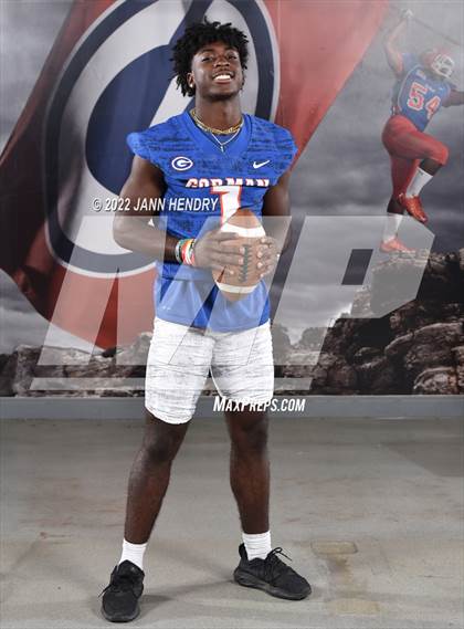 Thumbnail 3 in Bishop Gorman (Preseason Football Photoshoot) photogallery.