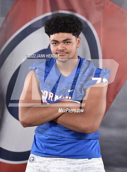 Thumbnail 3 in Bishop Gorman (Preseason Football Photoshoot) photogallery.