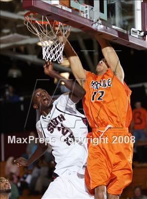 Thumbnail 2 in South Kent vs Hargave Military Academy (Spalding Hoophall Classic) photogallery.