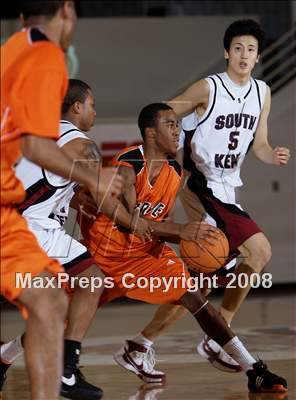 Thumbnail 1 in South Kent vs Hargave Military Academy (Spalding Hoophall Classic) photogallery.