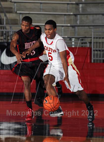 Thumbnail 2 in South Grand Prairie vs. Hillcrest (Thanksgiving Hoopfest) photogallery.
