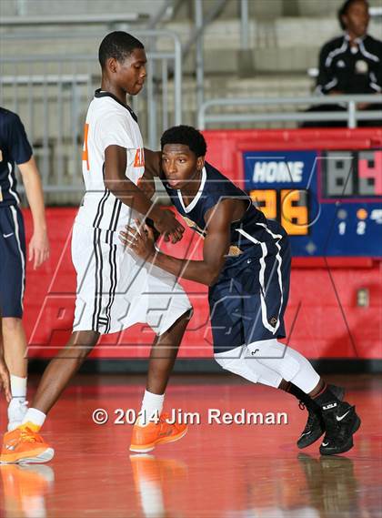 Thumbnail 2 in Prestonwood Christian vs. Hall (Thanksgiving Hoopfest) photogallery.